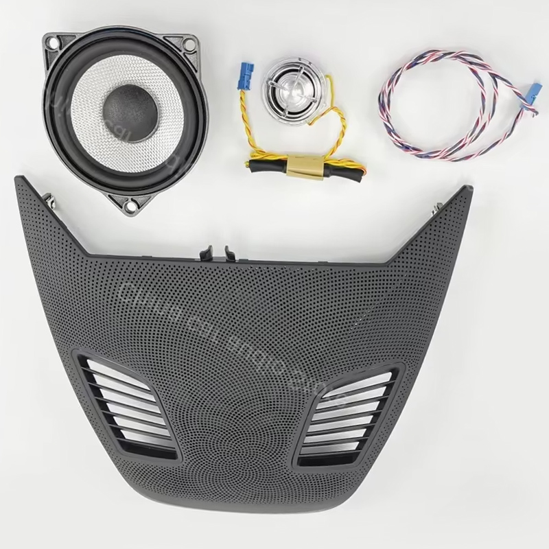 Audio Music Hifi - ฝาครอบลำโพงทวีตเตอร์ LED สำหรับรถยนต์ BMW G30 พร้อมไฟส่องสว่างที่ประตู