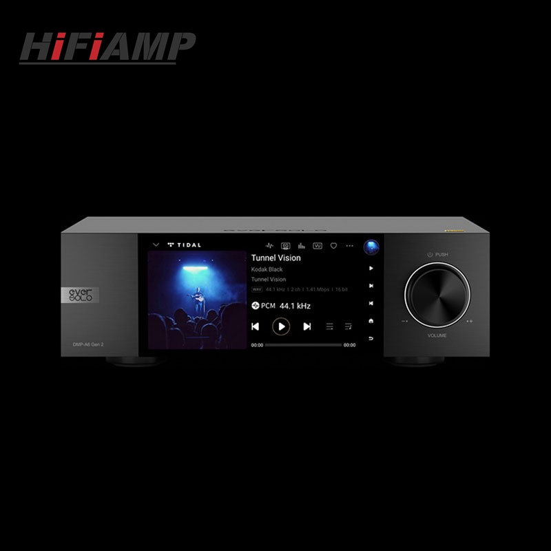 Audio Music Hifi - อีเวอร์โซโล ดีเอ็มพี-เอ6 เจนเนอเรชั่น 2 เครื่องถอดรหัสเสียงดิจิตอลสำหรับการออกอากาศ 2xES9038Q2M