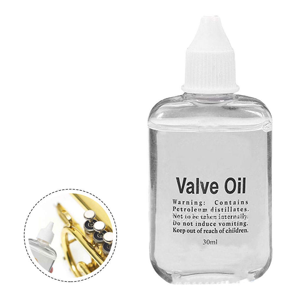 Trumpet Valve Oil - 30ml วาล์วน้ํามันหล่อลื่นสไลด์วาล์วพวงกุญแจน้ํามันสําหรับแซ็กโซโฟน Clarinet ทรัมเป็ตทองเหลืองเครื่องมือการบํารุงรักษาอุปกรณ์เสริม