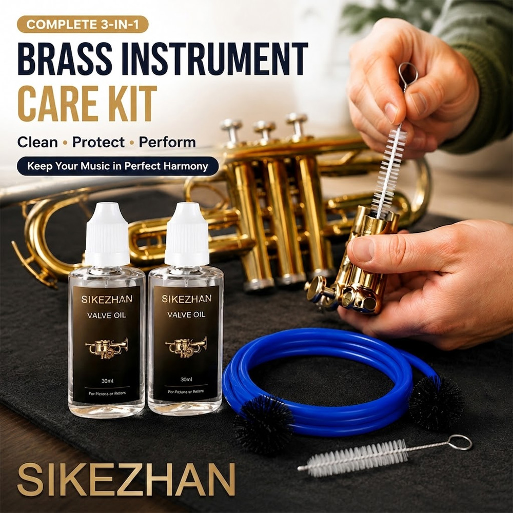 ชุดอุปกรณ์ดูแลเครื่องดนตรีทองเ - Trumpet Valve Oil บทวิจารณ์และราคา