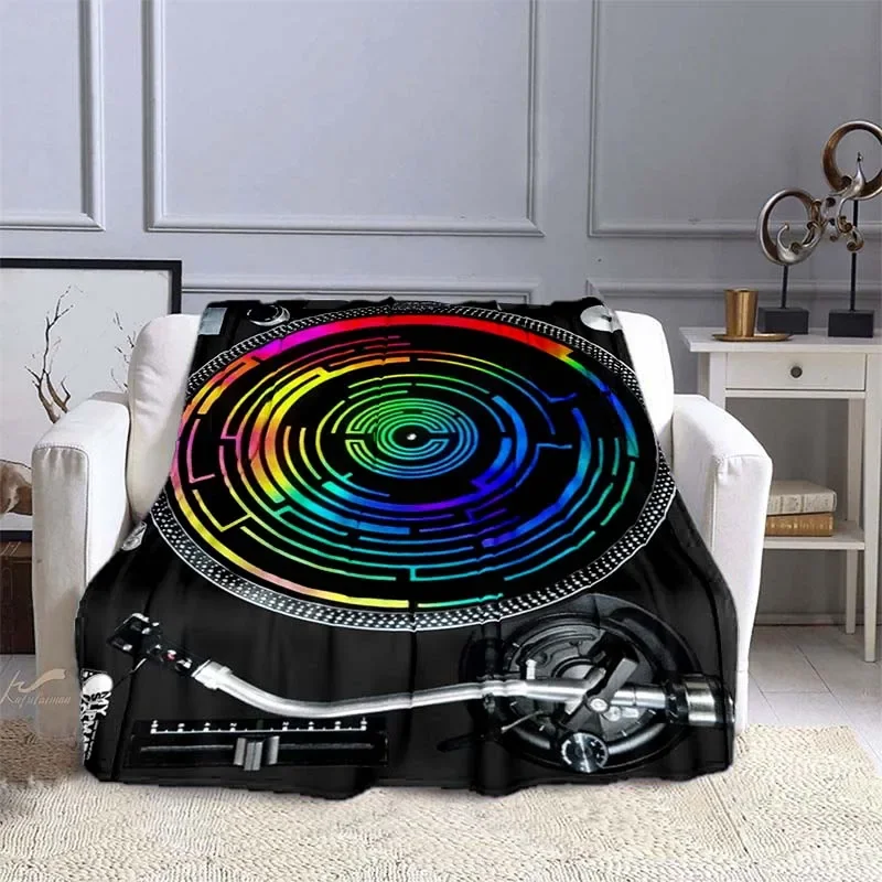 ผ้าห่มลายดีเจดนตรี ผ้าห่มนุ่มล - Audio Music King บทวิจารณ์และราคา