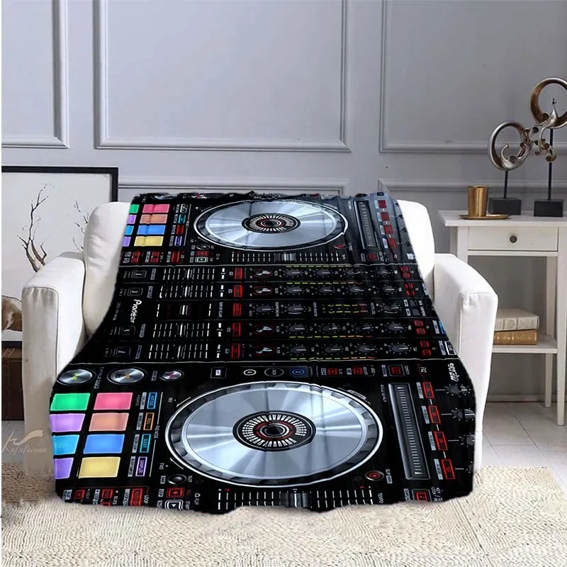 ผ้าห่มลายดีเจดนตรี ผ้าห่มนุ่มล - Audio Music King บทวิจารณ์และราคา