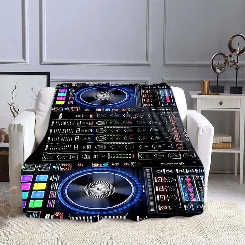 ผ้าห่มลายดีเจดนตรี ผ้าห่มนุ่มล - Audio Music King บทวิจารณ์และราคา