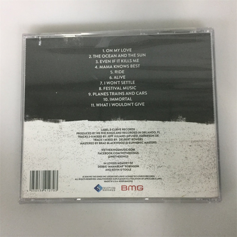 ซีดี 'SIX' We The Kings แผ่นเพ - Audio Music King บทวิจารณ์และราคา