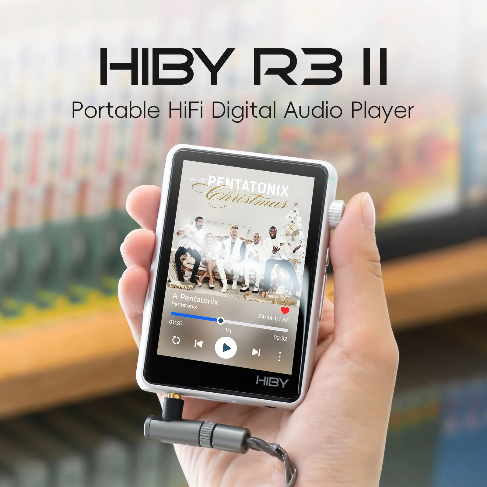 เครื่องเล่นเพลง Hiby Bluetooth - Audio Music Web บทวิจารณ์และราคา