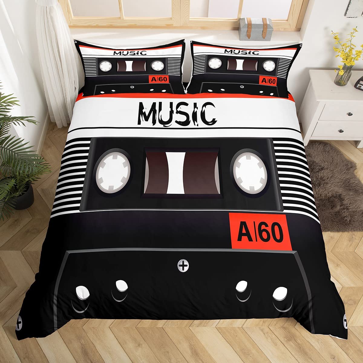 เทปเพลงที่มีสีสันผ้านวมคลุมเตี - Audio Music King บทวิจารณ์และราคา